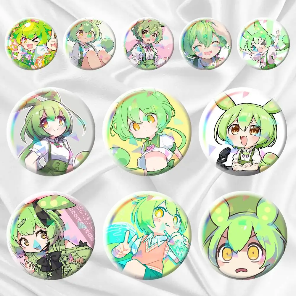 

Zundamon C-Cute 75mm 58mm 44mm 25mm Brooch Backpack Hat Pins Accessories Toys Badge