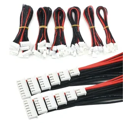 5Pcs/lot JST-XH 1S 2S 3S 4S 5S 6S 10/20cm 22AWG Lipo Balance Wire Extension Charged Cable Lead Cord For Rc Lipo Battery Charger