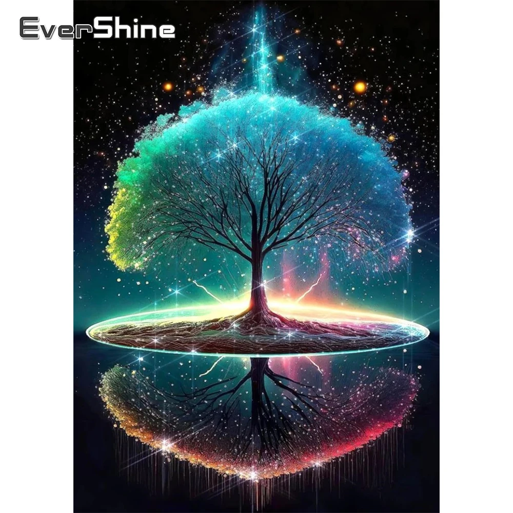 Evershine Neue Ankunft Diamant Mosaik Baum Landschaft DIY Bild Strass Diamant Malerei Handwerk Kit Stickerei Dekor für Zuhause