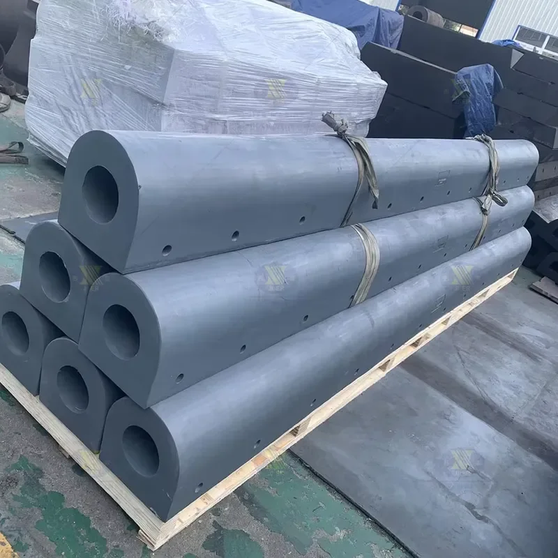 Best Seller Top Selling Custom Size EPDM Rubber D Fender Nature Inspired Tugboat Bore Bumper Pier Protection Industrial Use