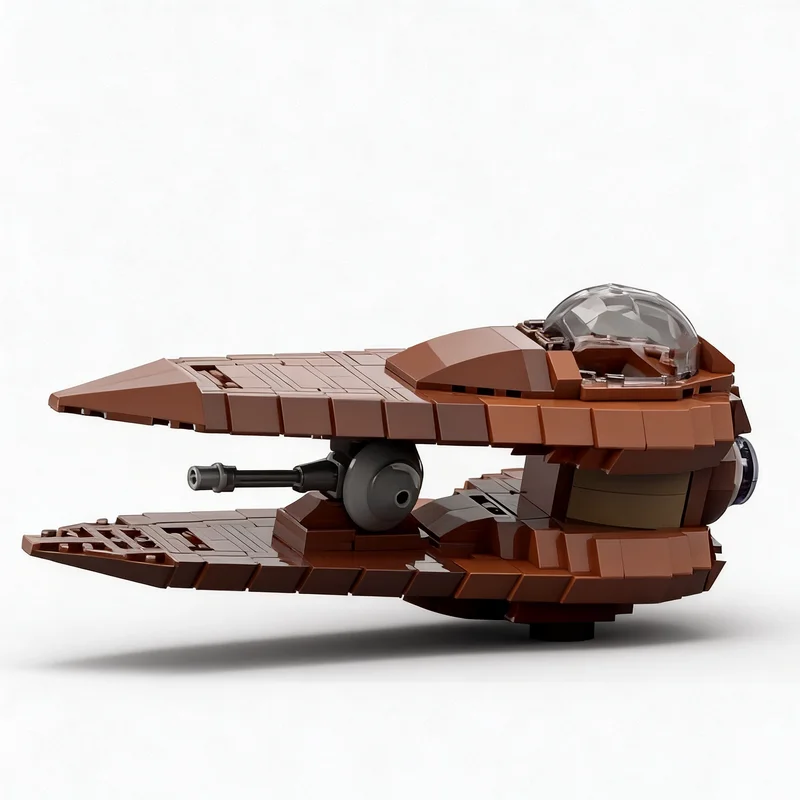 

456PCS Sci Fi Galaxy Space Combat Starfighter MOC Model Blocks Assembly Educational Birthday Christmas Collection Display Gift