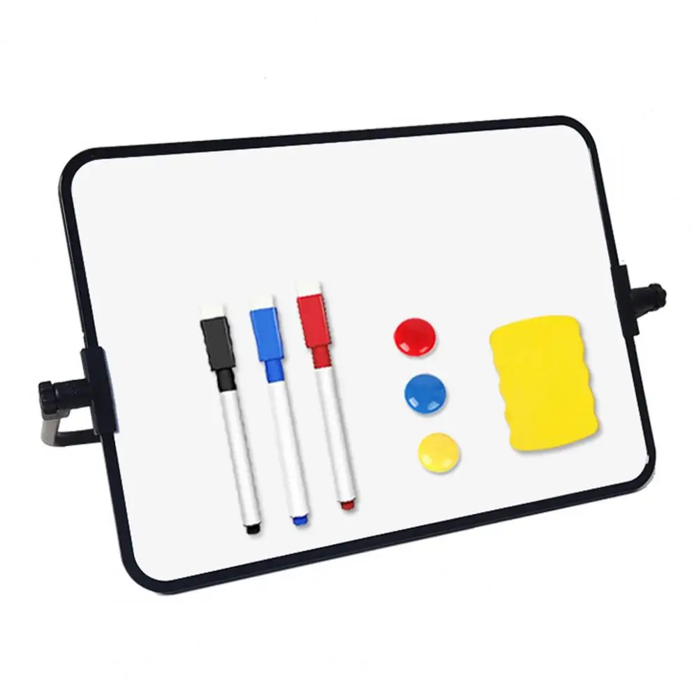 Imagem -05 - Quadro Magnético com Canetas Bracket Double Sides Memo Ntation Alunos Professores Dry Erase Quadro Branco Escola Set