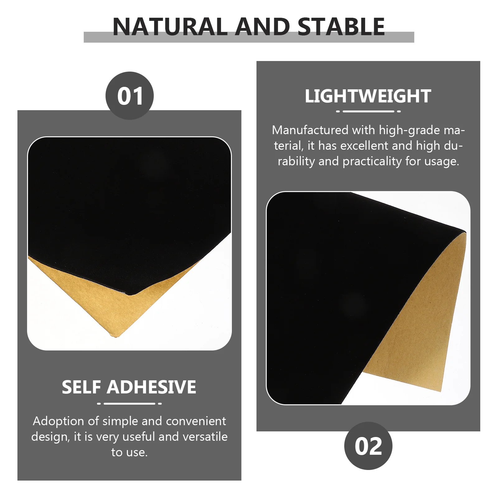 

Самоклеящаяся подкладка для подарочной коробки для ювелирных изделий, прочные фетровые защитные подушечки для ящика и шкафа для организации декоративной упаковки