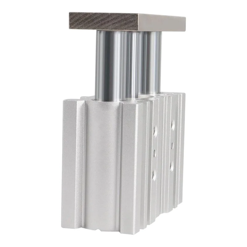 MGPM Pneumatic Compact Guide Cylinder Stroke 10mm-300mm MGPM12 MGPM16 MGPM20 MGPM25 MGPM32 MGPM40 MGPM50 MGPM63 MGPM80 Durable