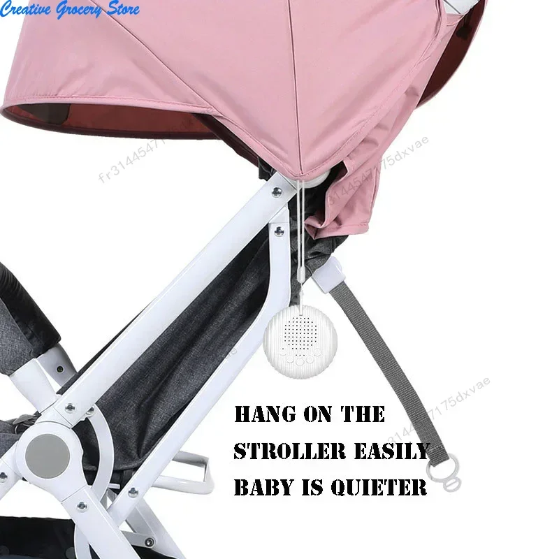 آلة مساعدة النوم 10 أصوات مهدئة آلة صوت الضوضاء البيضاء توقيت إيقاف التشغيل القابلة لإعادة الشحن مراقبة الاسترخاء أثناء النوم