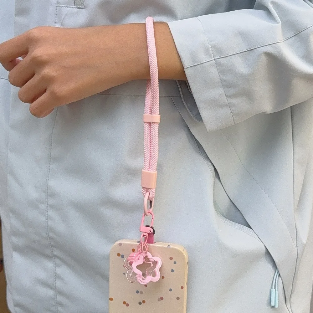 Pendant Cellphone Straps Hanging Cord with Stars Bell Mobile Phone Lanyard Wrist Straps Anti-lost Chain for IPhone 17 Pro Max