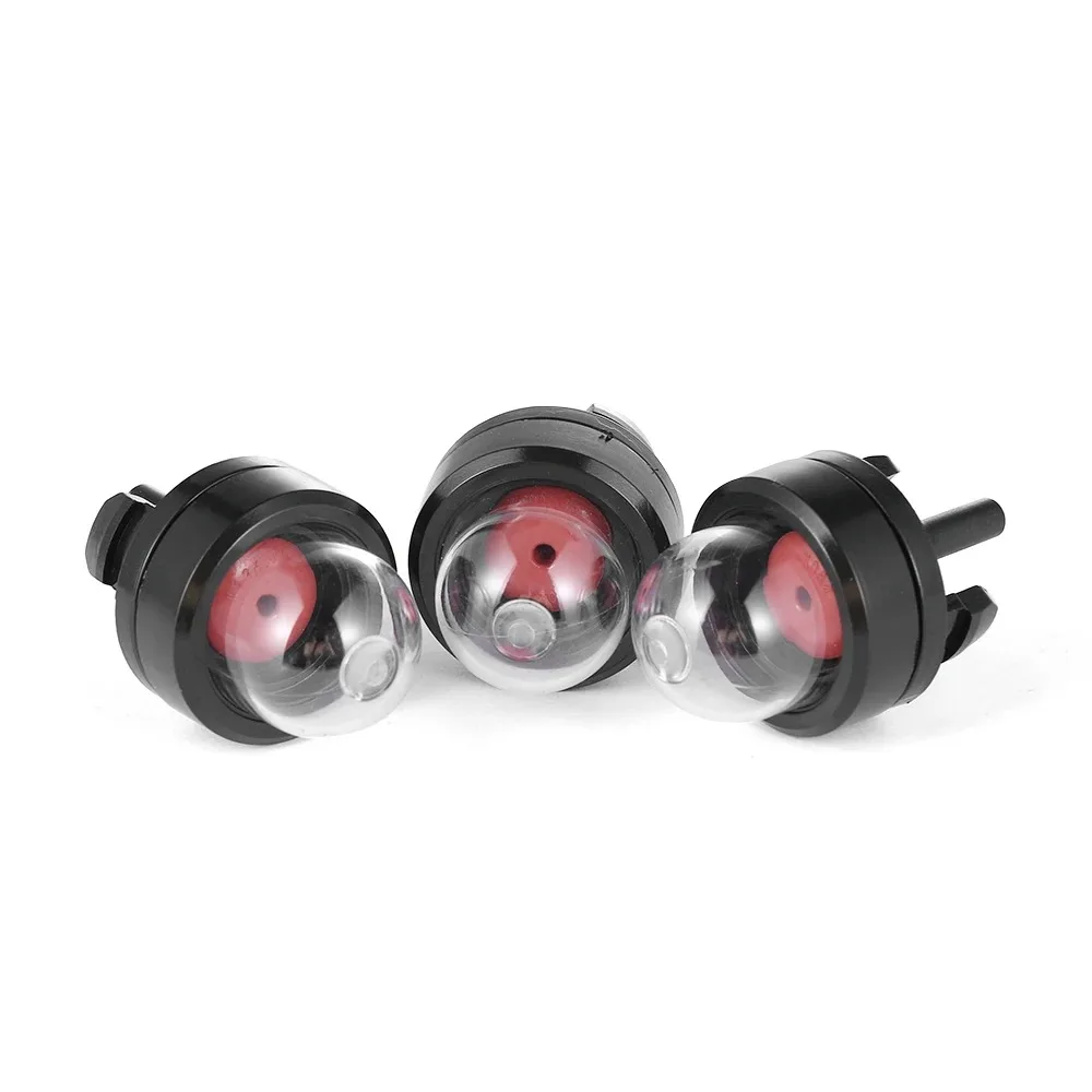 5Pcs Carburetor Oil Bubble Primer Fuel Bulb Pump Kit Snap-in Petrol Clear for Ryobi Walbro Husqvarna Chainsaws Trimmer