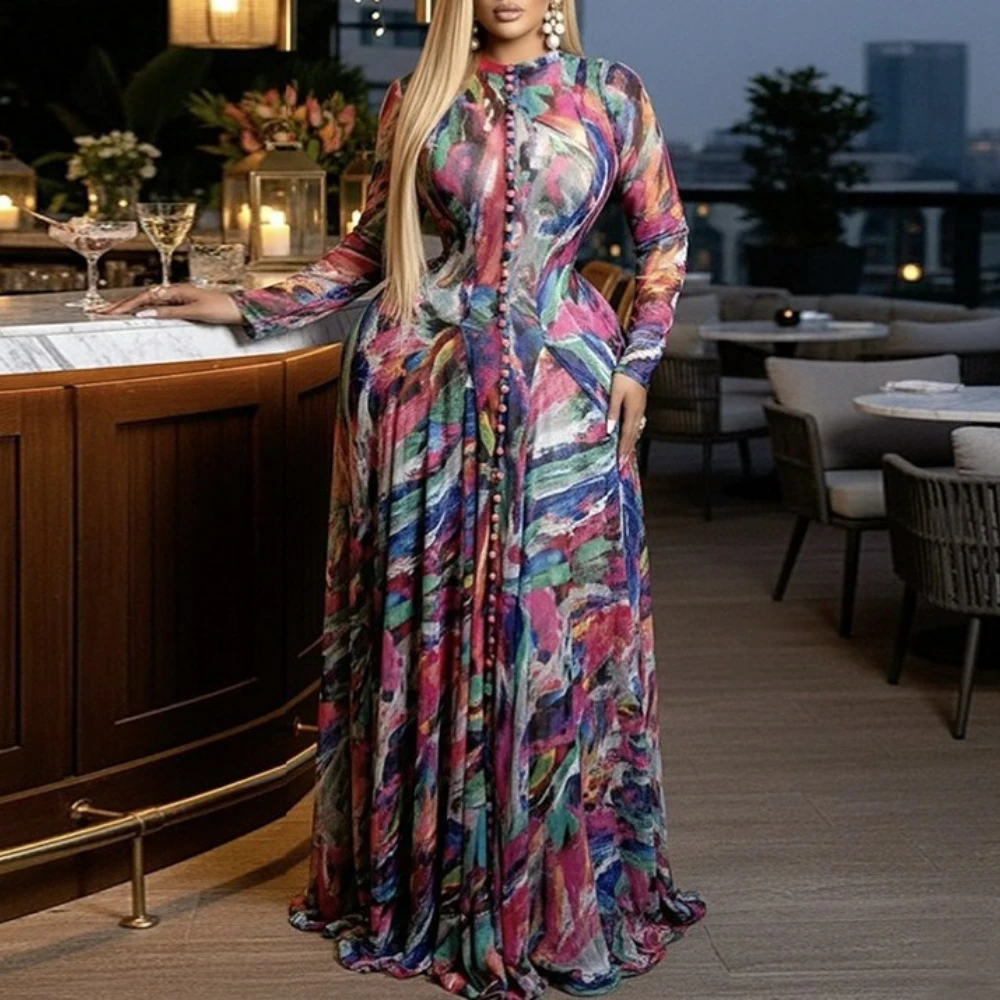 #25 Trending Flowing Long Dress Right Now