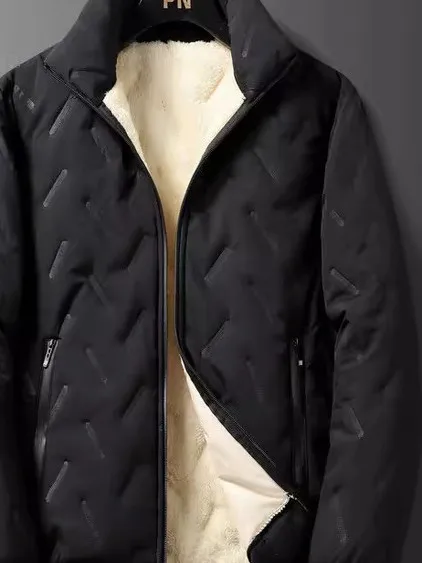 

Повседневная мужская хлопковая куртка свободного кроя на молнии с длинными рукавами, летняя коллекция, от китайского производителя