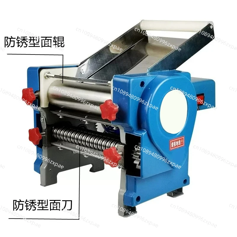 Stainless Steel Electric Noodle Press, Household and Commercial Small Noodle Machine, Fully Automatic Dumpling Wrapper Rolling