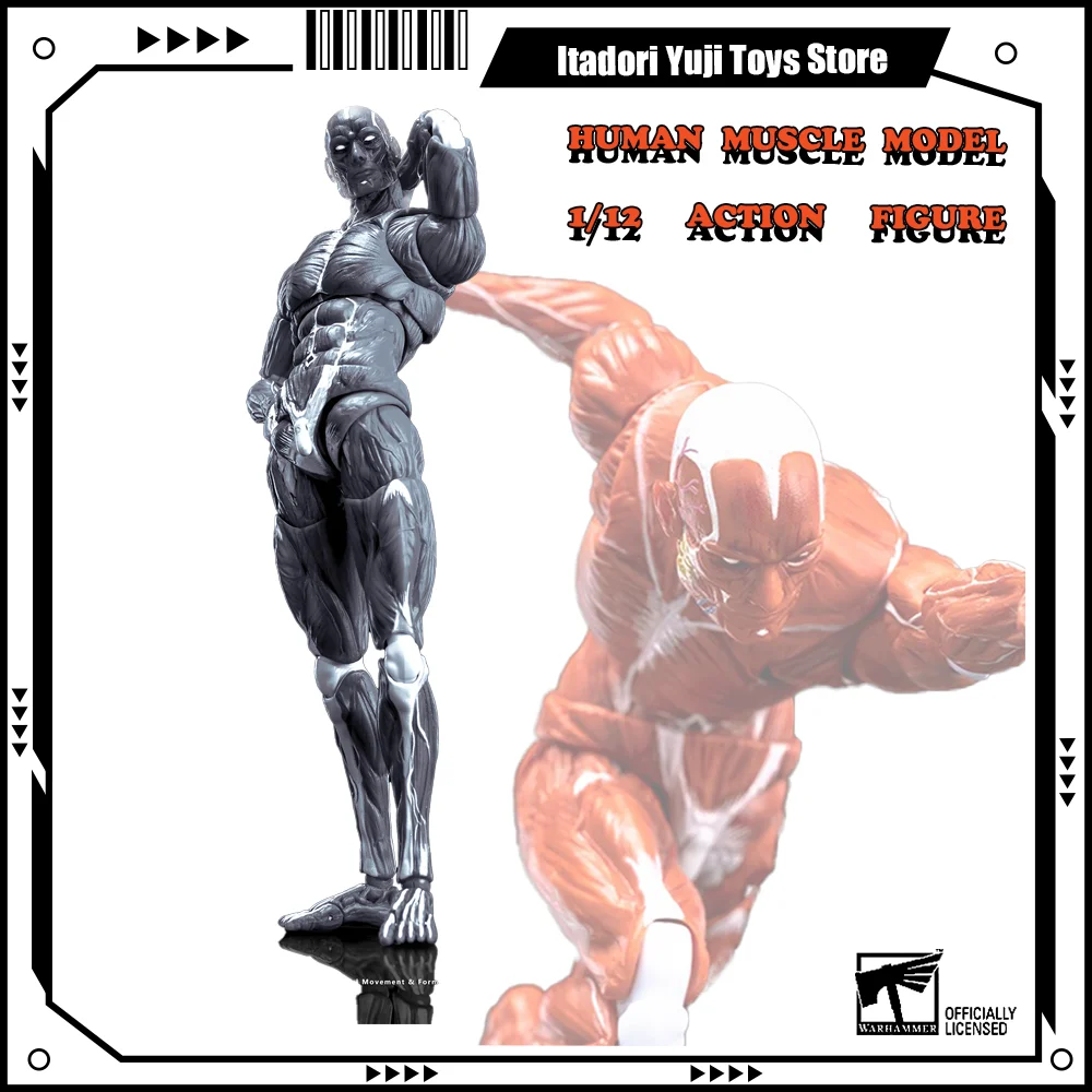 

Wan Chao 1/12 модель человеческих мышц, экшн-фигурка, 6 дюймов, красный, серый, мужской солдат, гибкое тело, аниме-фигурка, подвижная модель