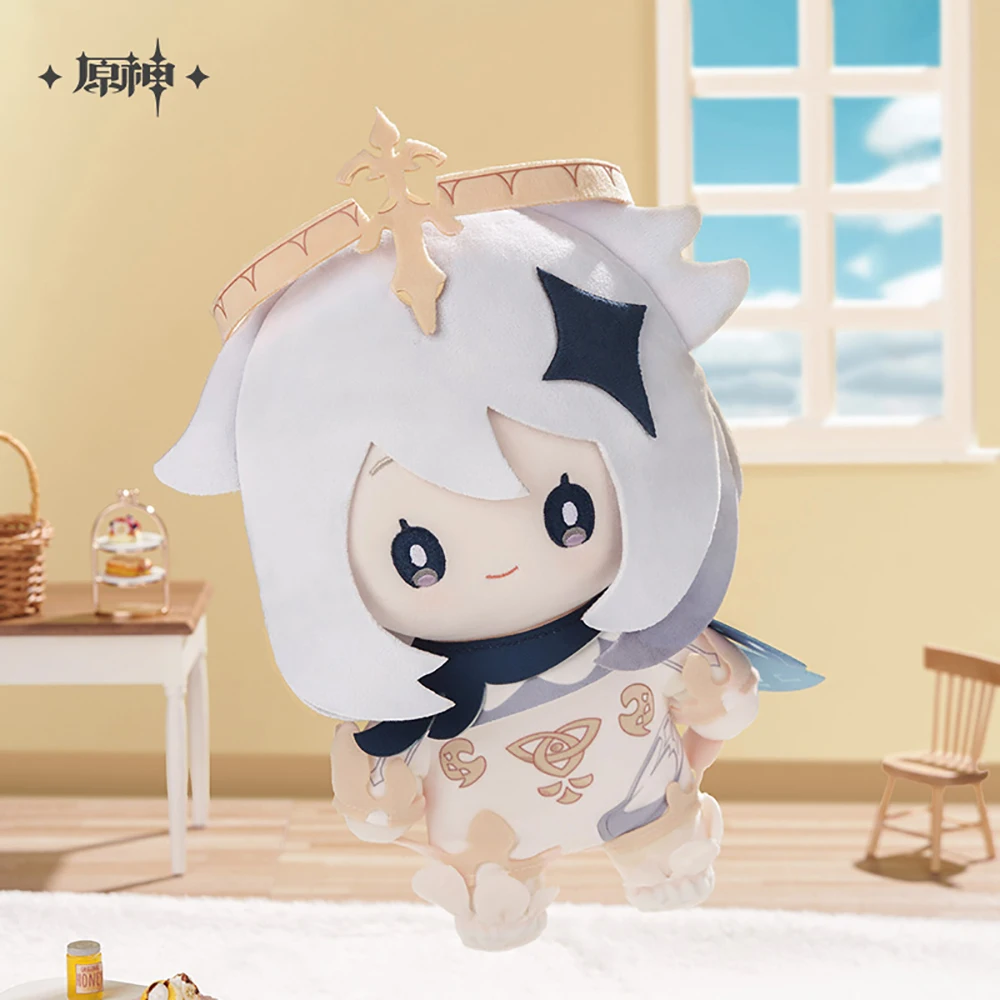 IN Stock Original miHoYo Genshin Paimon Q-version Plush Toy Anime Figure Model Doll Child Collectible Toys 30CM Birthday Gift