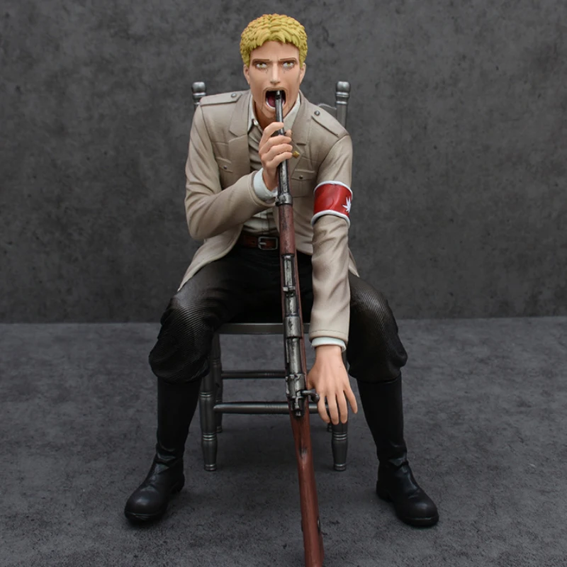 Reiner Braun Action Figure Reiner Braun Figurine Manga Figuras 20cm Collectible GK Statue Model Doll Anime Peripheral