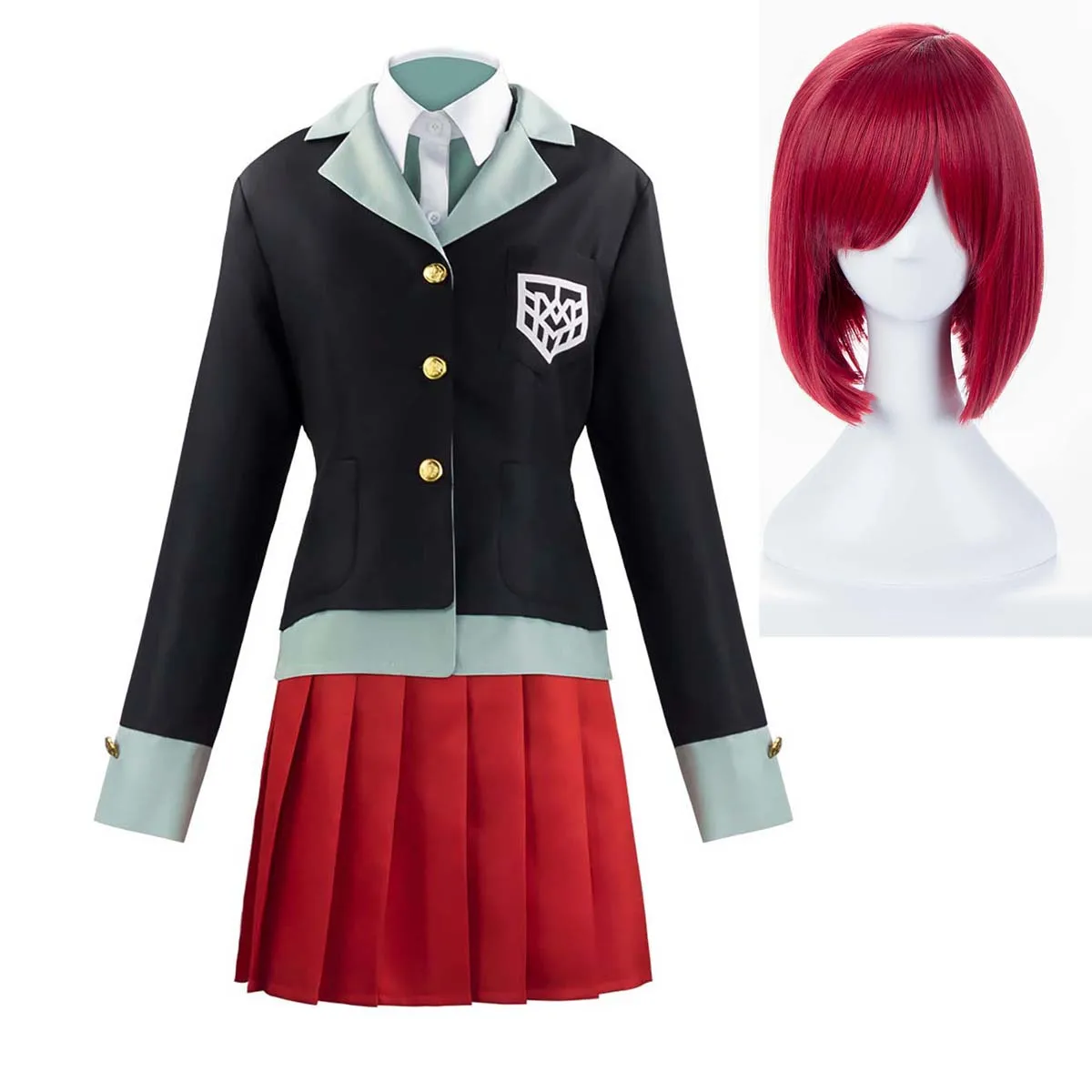 Halloween Anime Danganronpa Magician Yumeno Himiko Girl Uniform Cosplay Costume