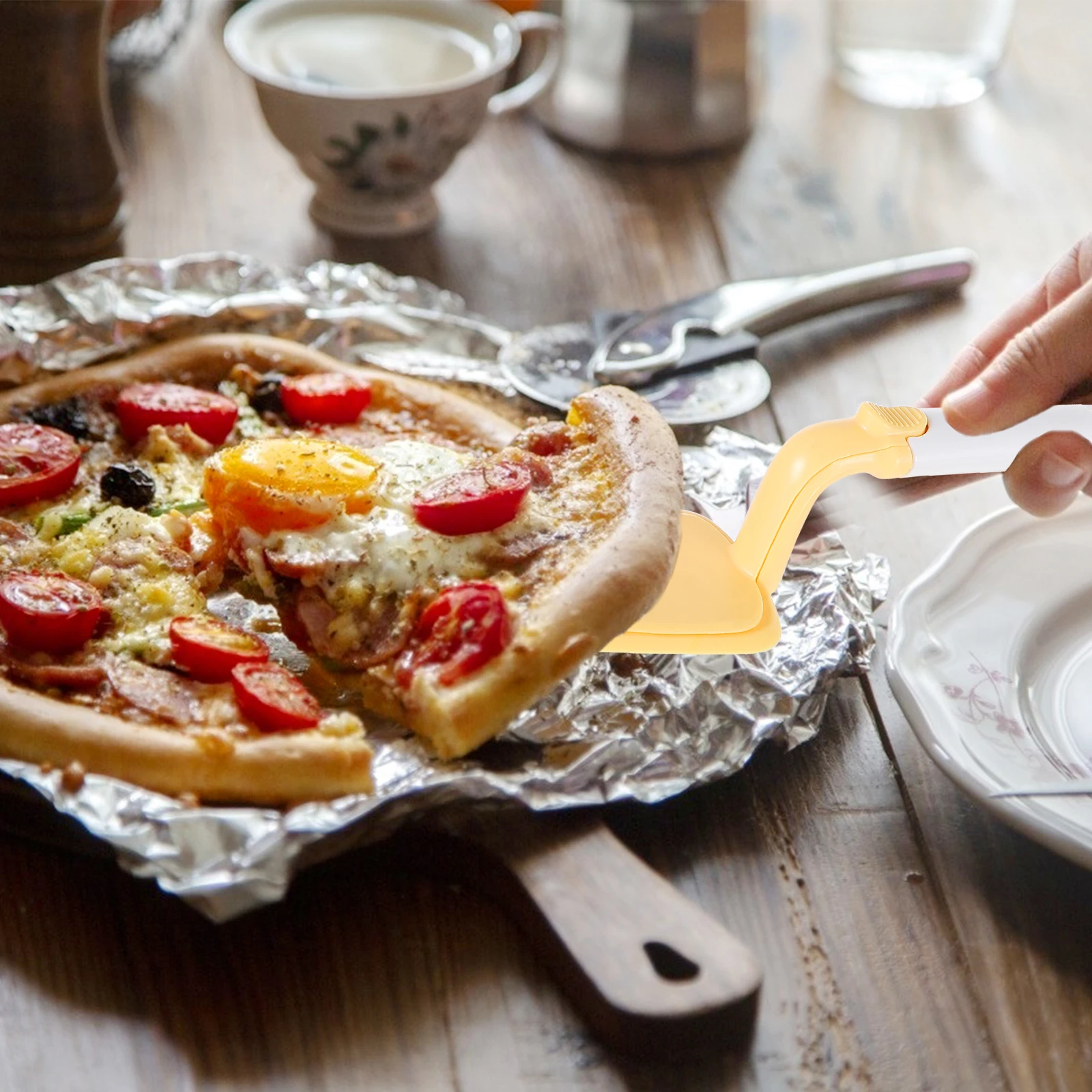 

Cake Spatula Pastry Server Pizza Utensils Pie Baking Use Plastic Lightweight Shovel Practical