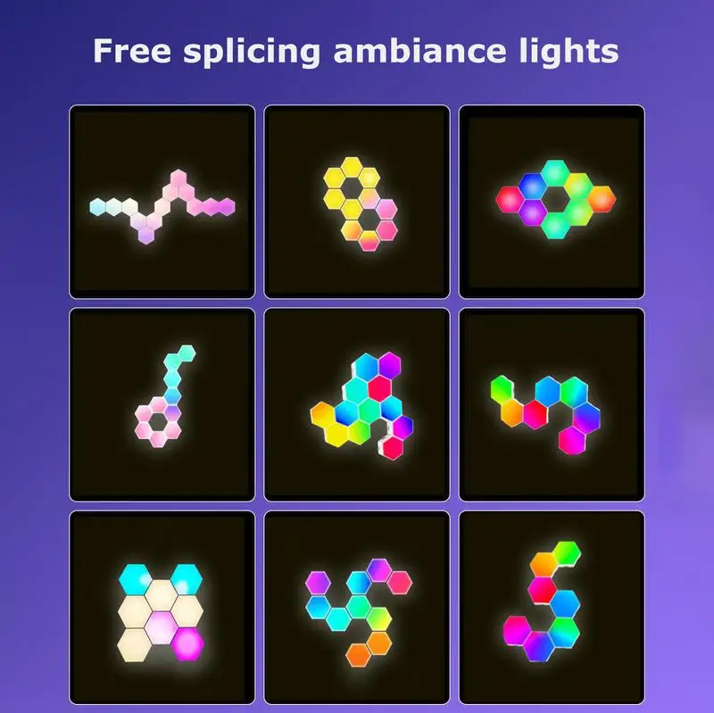 Smart Table Lamp Color Changing Smart Table Lamp Smart Color Changing Touch Lamp Ambient LED Color Lamp For Shelves Offices