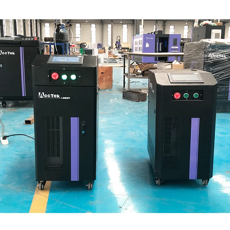 200W 펄스 섬유 레이저 클리너 100W 레이저 금속 청소, 300W 500W 플랫 탑 레이저 용접 스팟 제거용 레이저 클리너