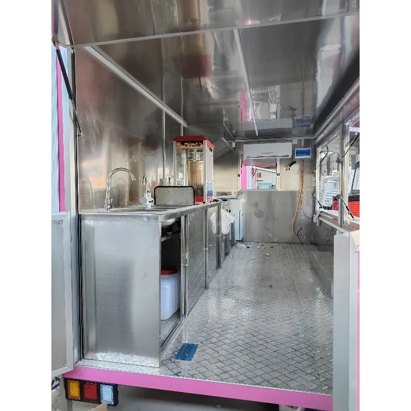 Customized Street Mobile Kitchen Food Trailer Customize Mobile Restaurant Mobile Food Trailers For Sale Usa Europe Australia