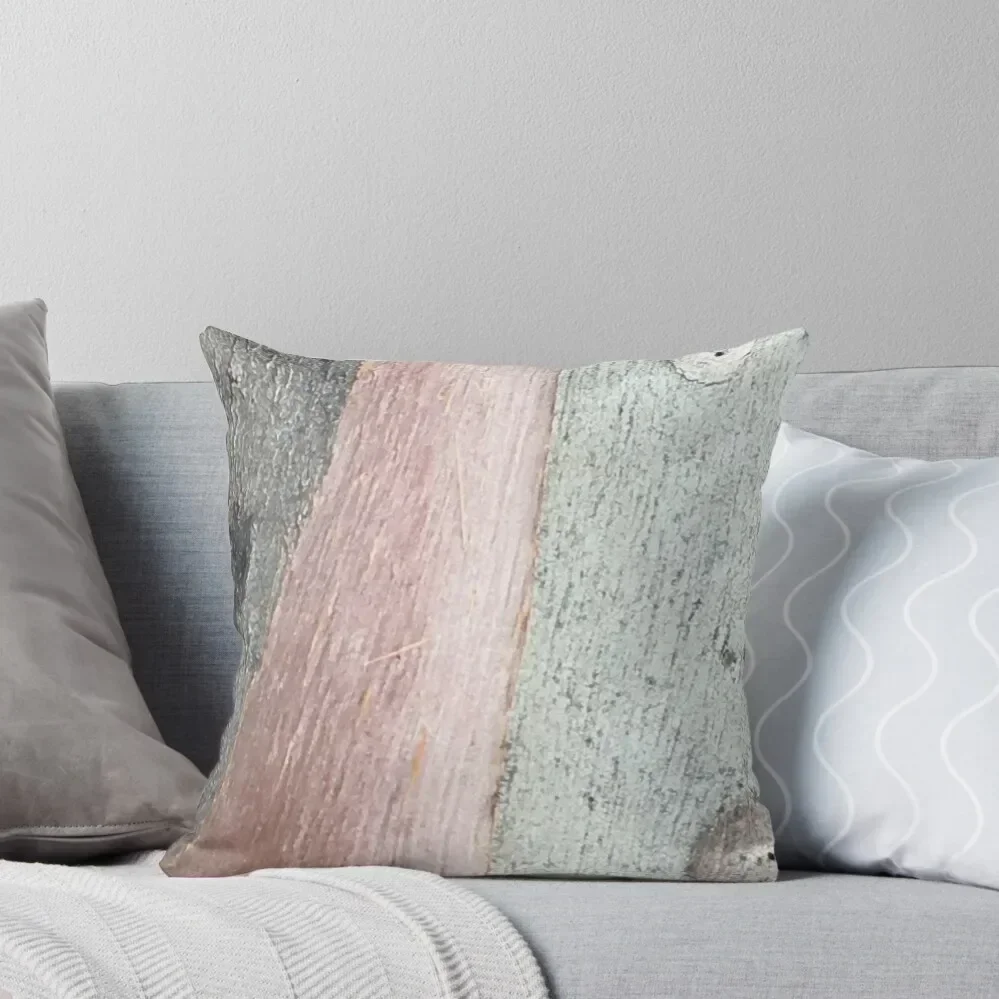 

pink & grey bark textures Throw Pillow Sofa Covers Sofas Covers pillow