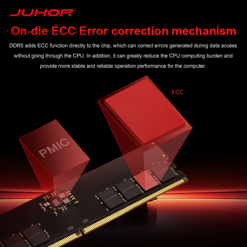 JUHOR RAM DDR5 16GB 6000MHz Направи си сам компютърни игри Памет за настолен компютър