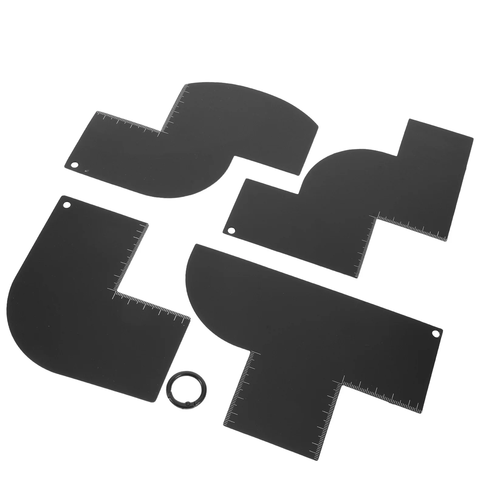 

1 комплект, инструмент для формирования линии волос, многоразовый шаблон для формирования бороды, точное руководство по выцветанию волос, мужские предметы первой необходимости для укладки