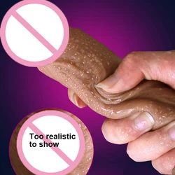 7/8 Inch Huge Realistic Dildo Silicone Penis Dong With Suction Cup For Man And Women Masturbator Lesbain Anal Sex Toys Adults 18