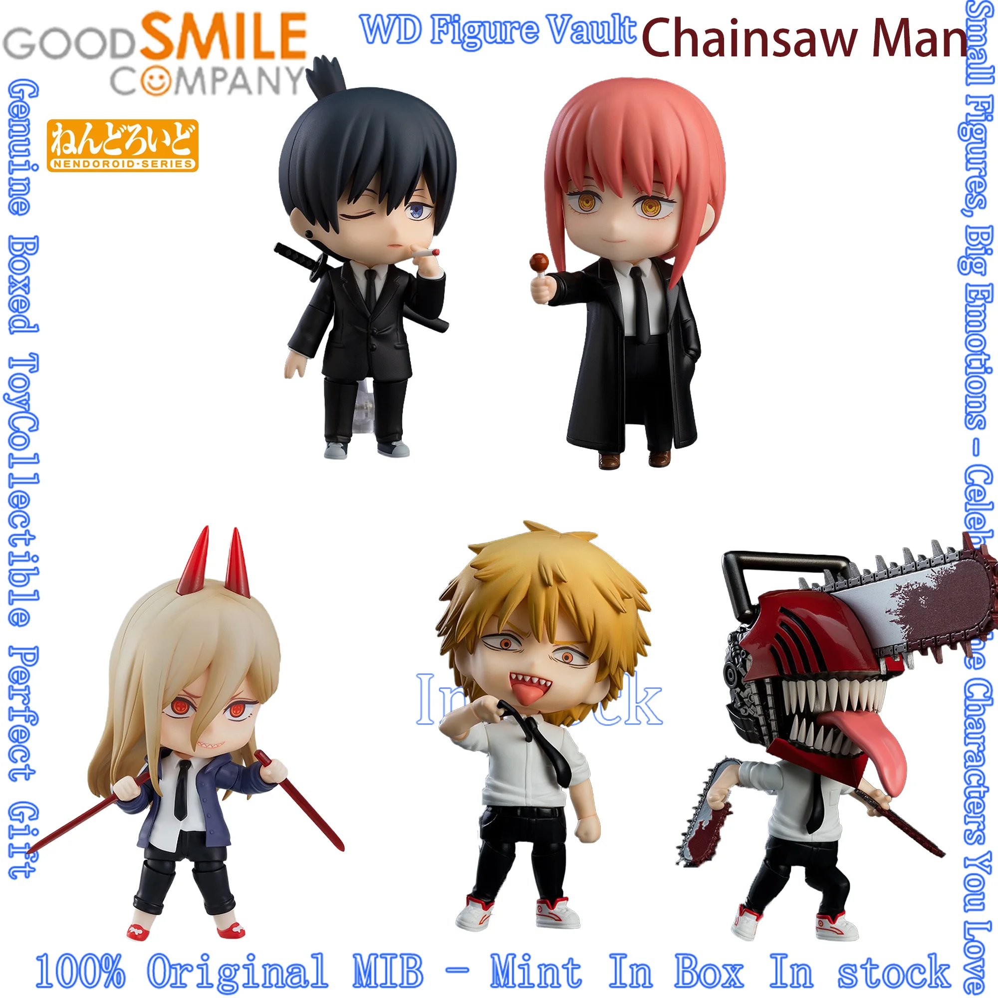 

В наличии: Фигурки GSC Nendoroid Chainsaw Man (Дэнджи, Аки Хаякава, Пауэр, Макима) — Аниме-фигурки Q-версии из ПВХ, коллекционные игрушки, подарок