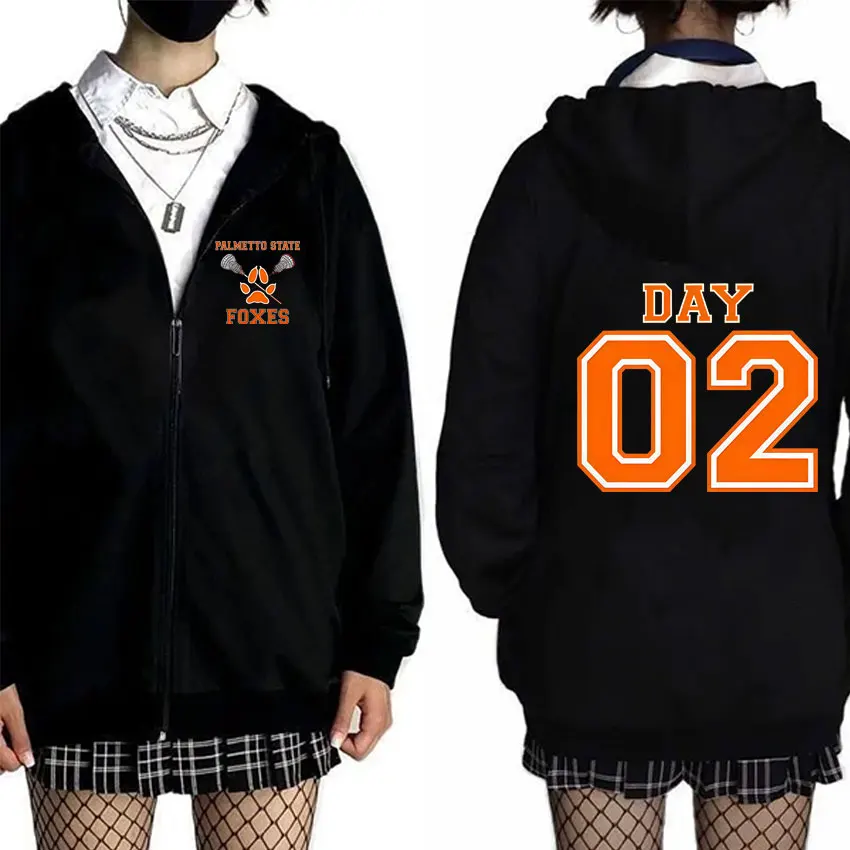 All for The Game The Foxhole Court Palmetto State Foxes Zip Up Hoodie Men Women Fashion Zipper Hoodies Male Fashion Streetwear