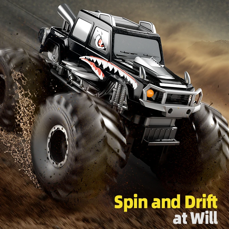 JJRC Q215 4WD 2.4G RC Car Amphibious All-Terrain Waterproof Rugged Monster Truck Kids Remote Control Toy