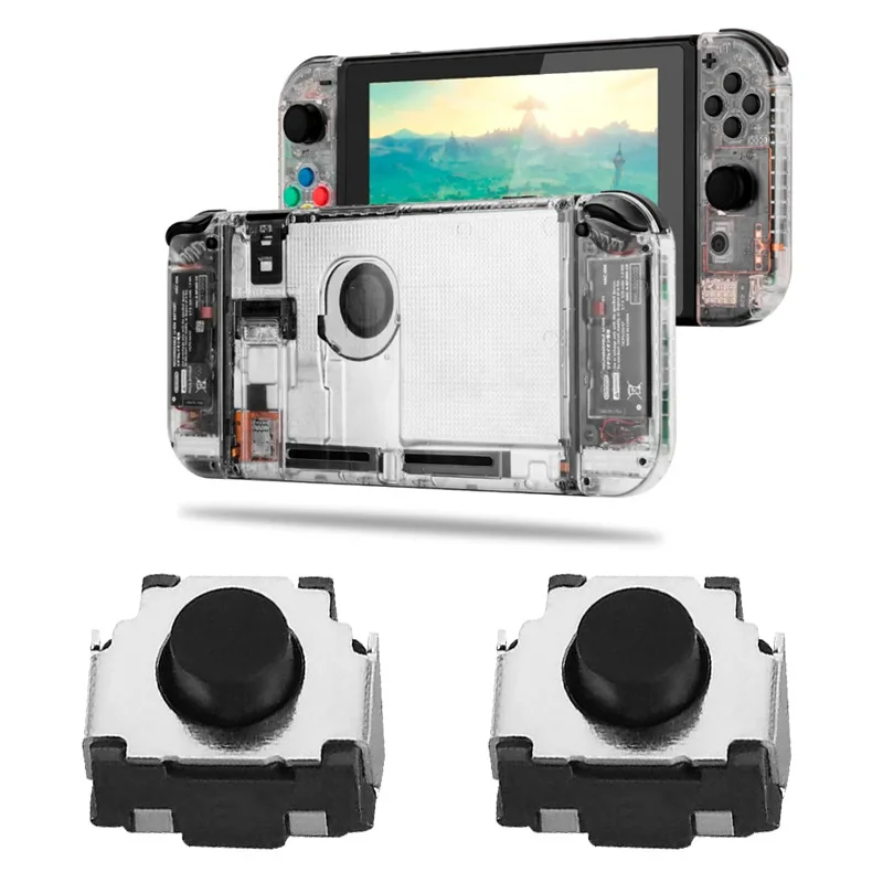 10-30 قطعة زر التبديل الجزئي اليسار اليمين L R زر لنينتندو سويتش/OLED Joycon اللمس الوفير استبدال أجزاء