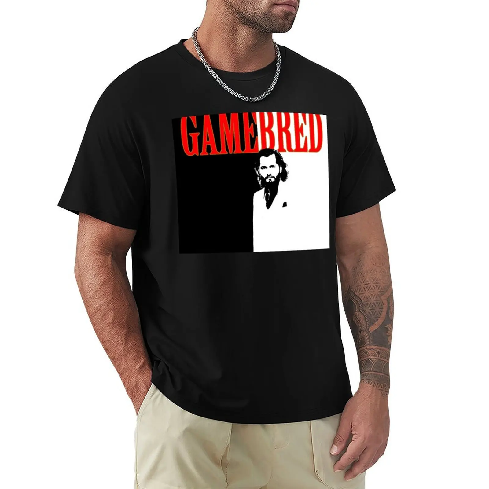 Jorge Masvidal Scarface 2.0 Classic T-Shirt Novelty Graphic Tee Shirt