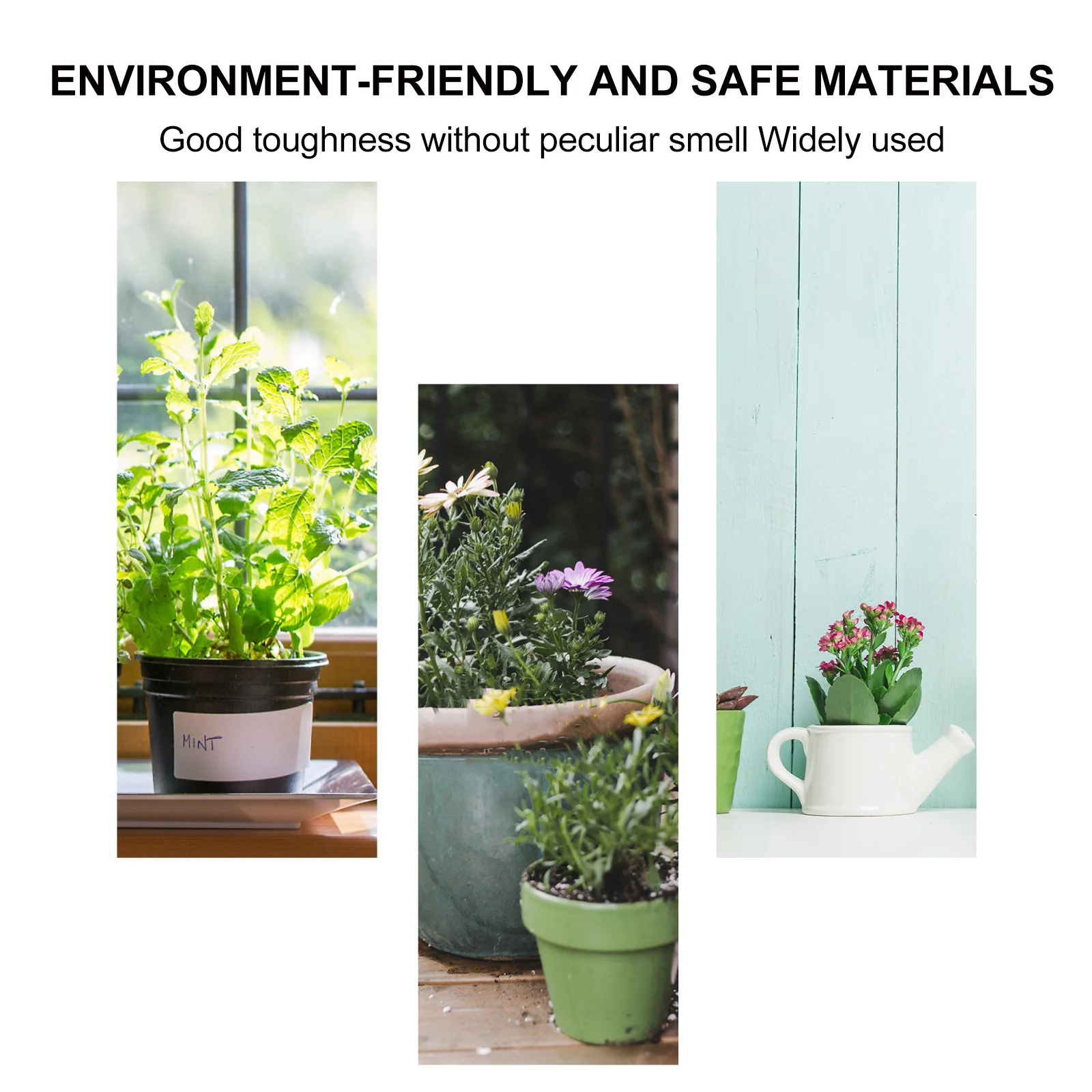 

5Pcs Orchid Flower Pots Transparent Simple Plant Planters Home Indoor Garden Balcony Decorative Breathable Plastic Flower Pot