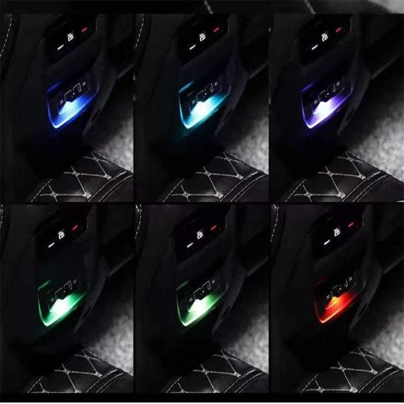 Pc Mini Usb Led Interior Atmosphere Emergency Color Decorative Accessories