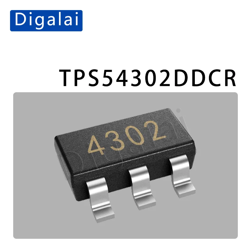 Original TPS54302DDCR TPS54202DDCR TPS54202HDDCR TPS54308DDCR Sync Buck Converter IC Chip SOT-23-6 4.5V-28V Input 3A Bulk Stock