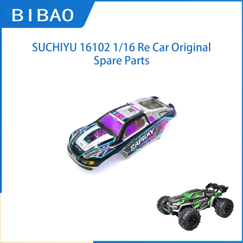 

SCY 16102 1/16 RC Car Original Spare Parts 6210 car shell purple Suitable for SCY 16101 16102 16103 Car