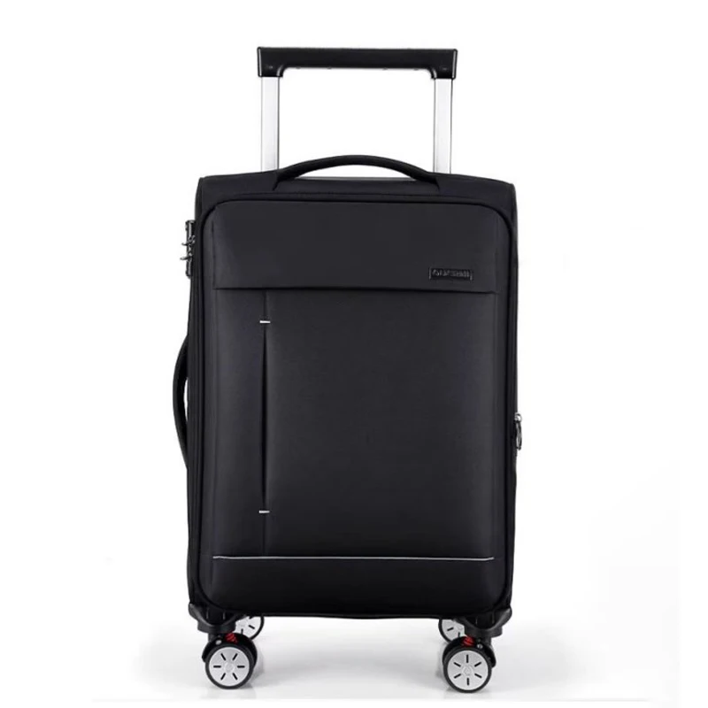 

Дорожные чемоданы из утолщенной ткани Оксфорд, 20-32 дюйма, с тормозными колесами и сумкой для ноутбука, масштабируемая ручная кладь, Valise voyage