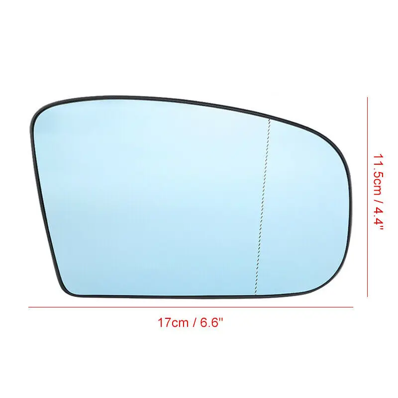 Car Side Wing Rearview Heated Mirror Glass For Mercedes-Benz W220 W215 1999-2003 Left/Right Side Door Wing Mirror Glass