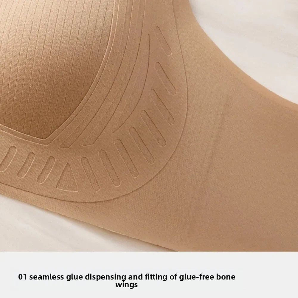 حمالة صدر لاسلكية عميقة على شكل حرف V مقاومة للصدمات ومضادة للترهل ملابس داخلية رافعة للصدر مجمعة ملابس داخلية للنساء