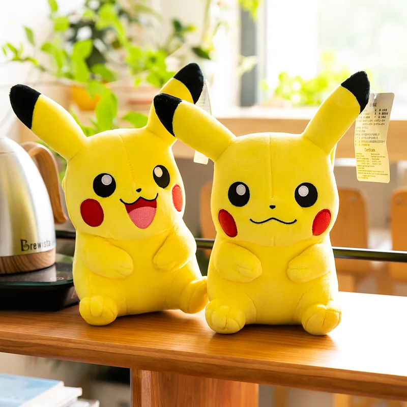 20/30/40/50CM original Pokemon Pikachu Plush Toys Pillow Cartoon  Anime Elf Plush Doll Soft Stuffed Kawaii Kids Doll toys Gift