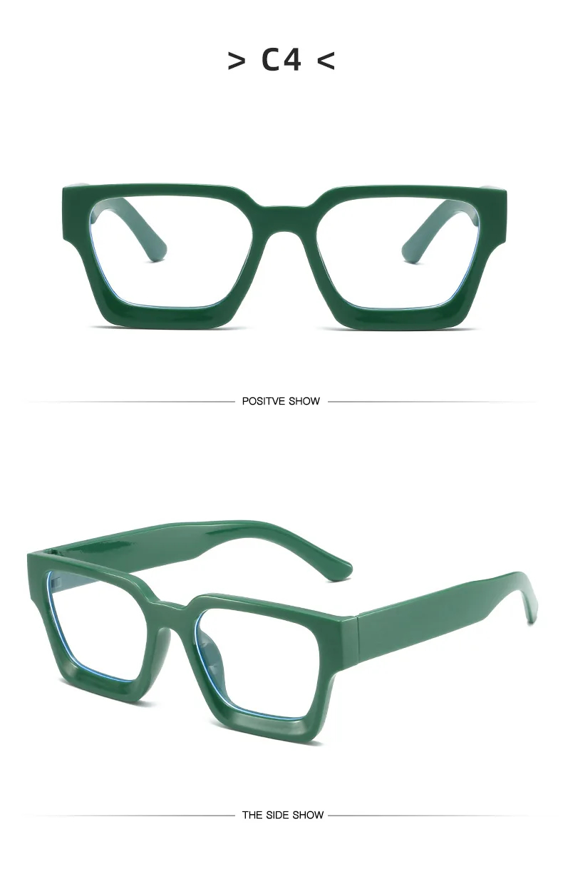 Neue Transparente Computer Brille Rahmen Frauen Männer Anti Blau Licht Platz Brillen Blockieren Gläser Optische Spektakel Brillen ﻿ – Detail 11