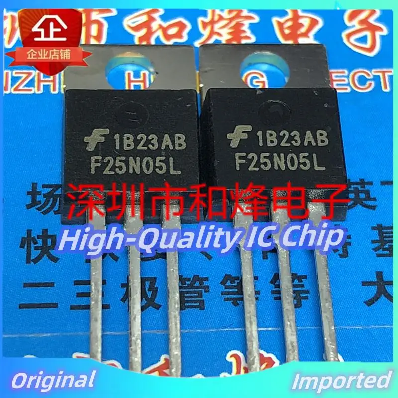 10PCS-30PCS  F25N05L RFP25N05L  TO-220 50V 25A   Imported Original  Best Quality