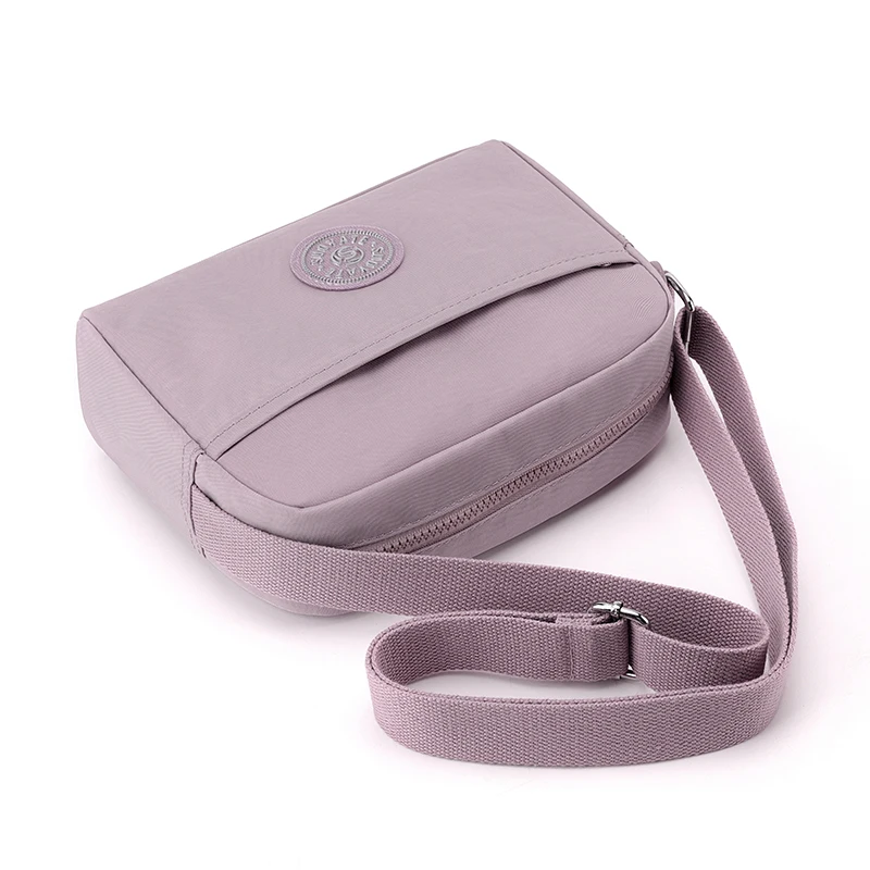 1 Piece Ladies Solid Color Crossbody Bag fashion Oxford Cloth Casual Bag Suitable for Mobile Phone Purse