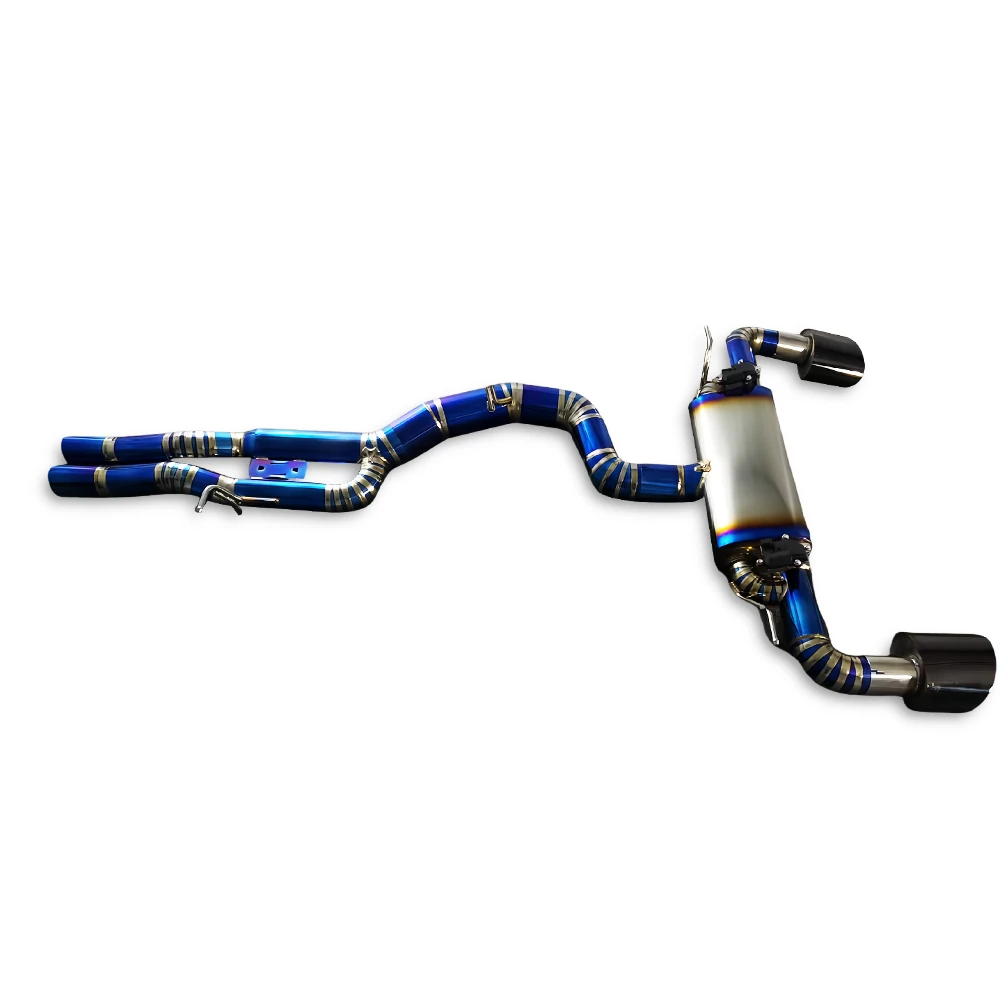 

custom electronic valve motion exhaust system is an Audi RS3 2.5T 2017-2023 titanium alloy cat back exhaust muffler