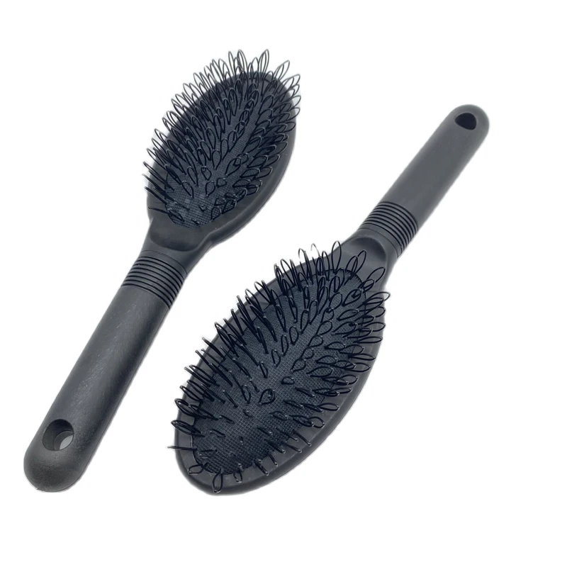 1 pc Black Pink Loop Brush Hair Extension Brush tangle free hair brush