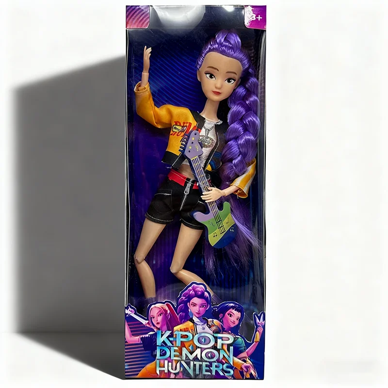 ฟิกเกอร์แอคชั่น Kpop Demon Hunters ปี 2026 ตุ๊กตาวินิล K-POP Demon Slayer รุ่นใหม่ Lumimila Zoey ของตกแต่งโต๊ะทำงาน ของเล่นสำหรับเด็ก