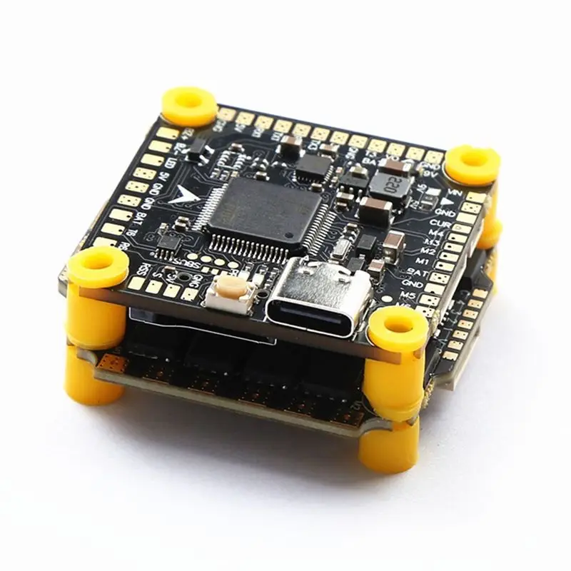 F405 V2 FC&ESC FPV Stack F405 Flight Controller BLHELIS 50A 4In1 ESC For FPV Freestyle Drone Model