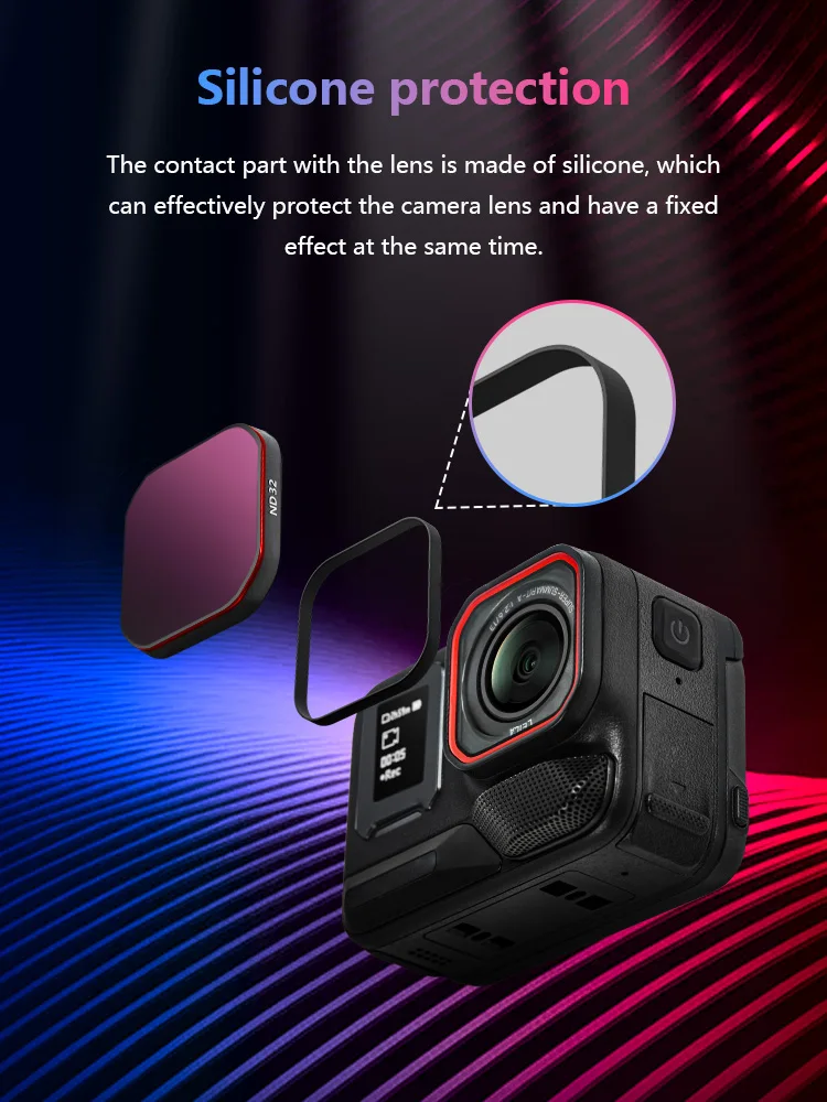 STARTRC ND8 ND16 ND32 CPL Набор фильтров для объектива Сплавная рамка для Insta360 ACE PRO 2, аксессуары для экшн-камеры, фильтр против лягушки