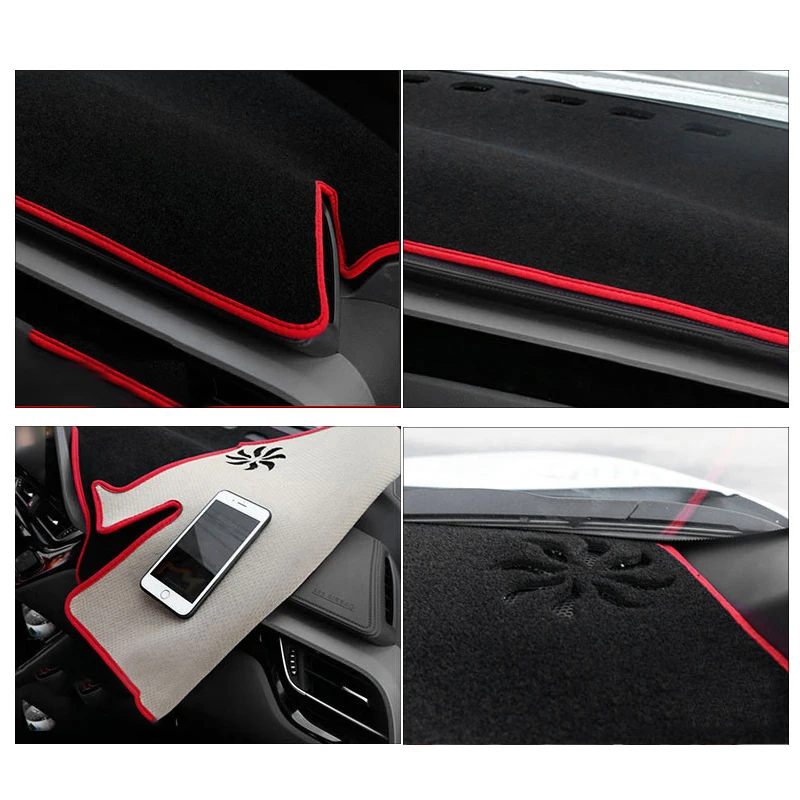 Car Dashboard Sun Shade Mat Instrument Cover For Toyota C-HR CHR C HR CH R 2016 2017 2018 2019 2020 2021 2022 2023 Accessories