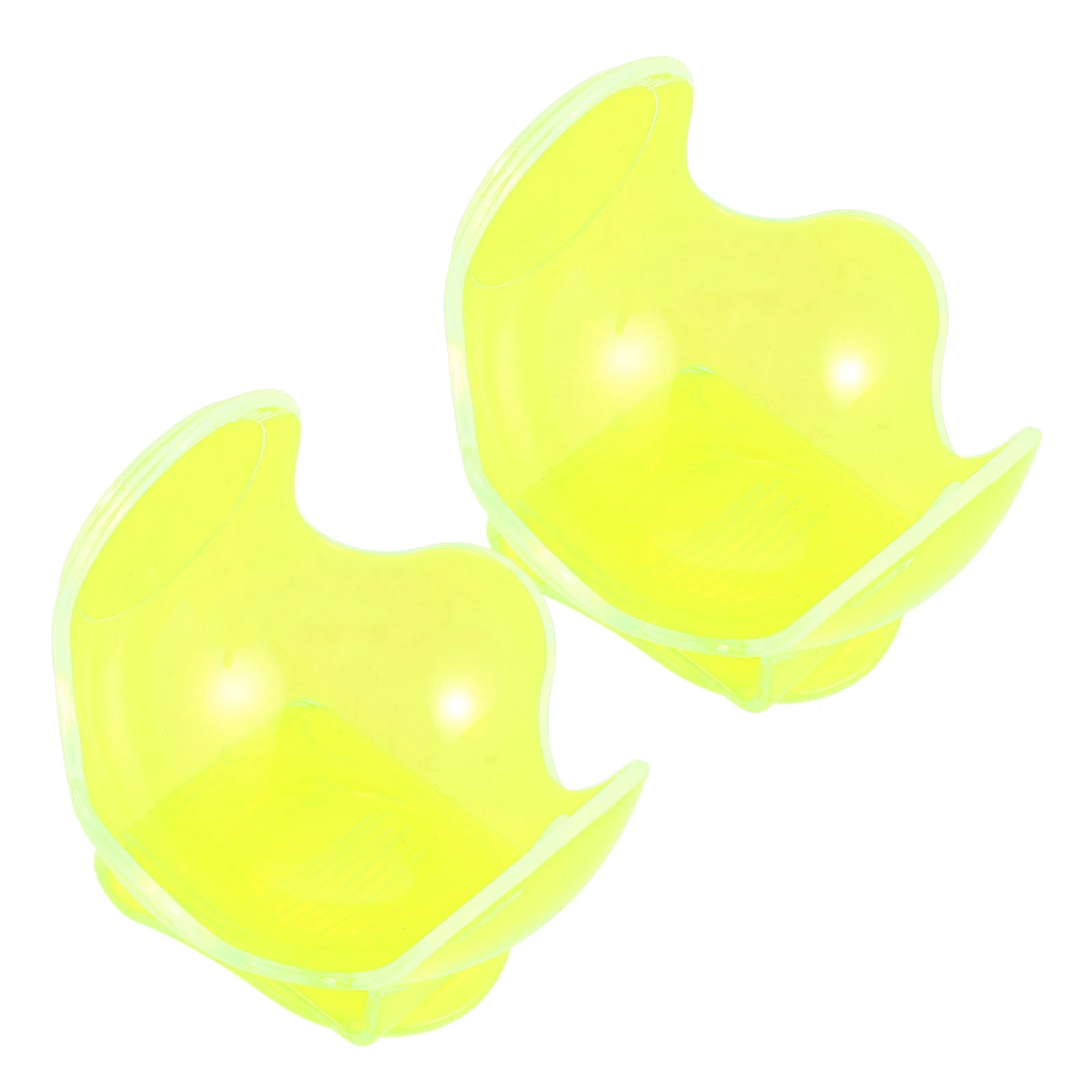 

2Pcs Tennis Accessories Clip Fluorescent Yellow Sturdy Ball Storage for Outdoor Practice Lightweight Easy Install Waist Mounted