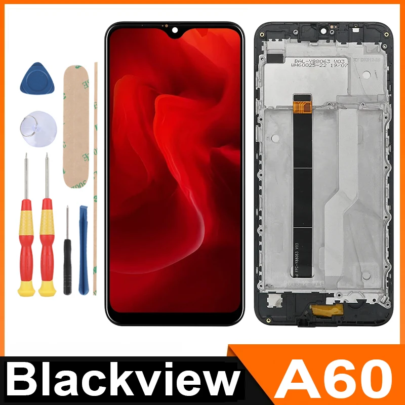 

For Blackview A60 A60 Pro A60 Plus/ 6.1" FHD+ LCD Display + Touch Screen+With Frame